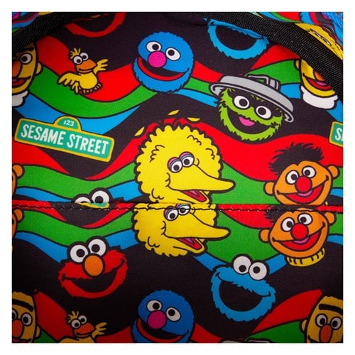 Sesame Street™ Loungefly™ Cookie Monster™ Plush Mini-Backpack with Coin Purse