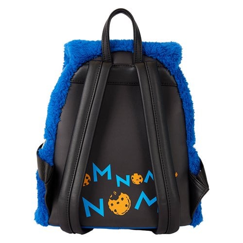 Sesame Street™ Loungefly™ Cookie Monster™ Plush Mini-Backpack with Coin Purse
