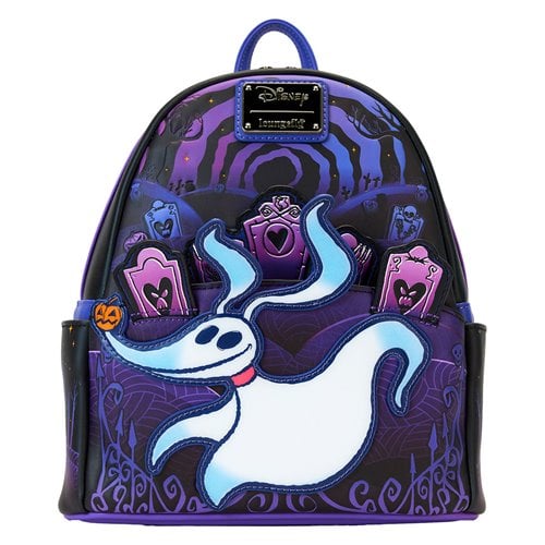 Loungefly™ Disney™ Nightmare Before Christmas™ Zero and Jack Light-Up Mini Backpack