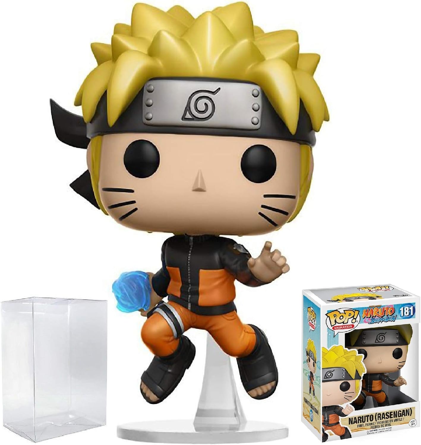 CLEARANCE!! Naruto with Rasengan Funko Pop!™ Naruto Shippuden™ Vinyl Figure #181
