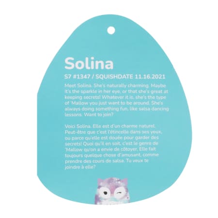 Squishmallows™ 7.5" Solina The Owl