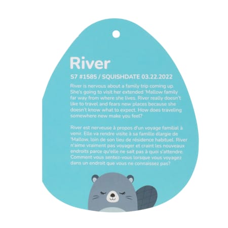 CLEARANCE!! Squishmallows™ 7.5" River the Beaver