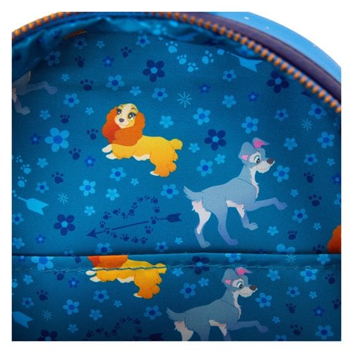 Loungefly™ Disney™ Lady and the Tramp™ 70th Anniversary Fountain of Love Mini-Backpack