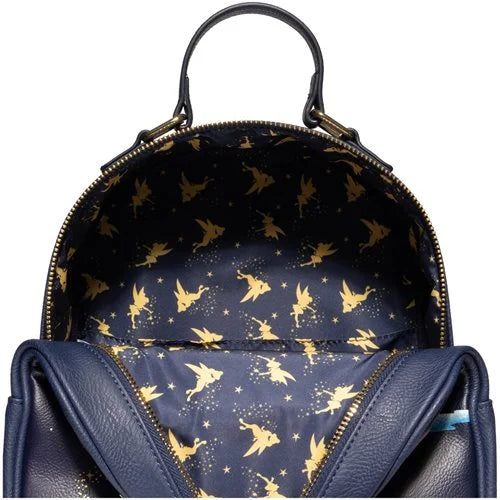 Loungefly™ Disney™ Peter Pan™ Tinkerbell™ Flying Jolly Roger Mini-Backpack - Entertainment Earth Exclusive