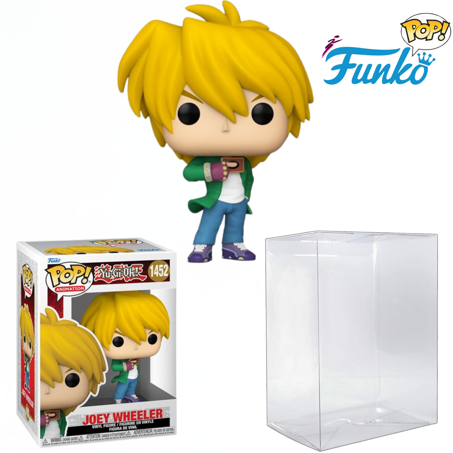 CLEARANCE Yu-Gi-Oh!™ Joey Wheeler Funko Pop!™ Vinyl Figure #1452 W/ Plastic Pop Protector