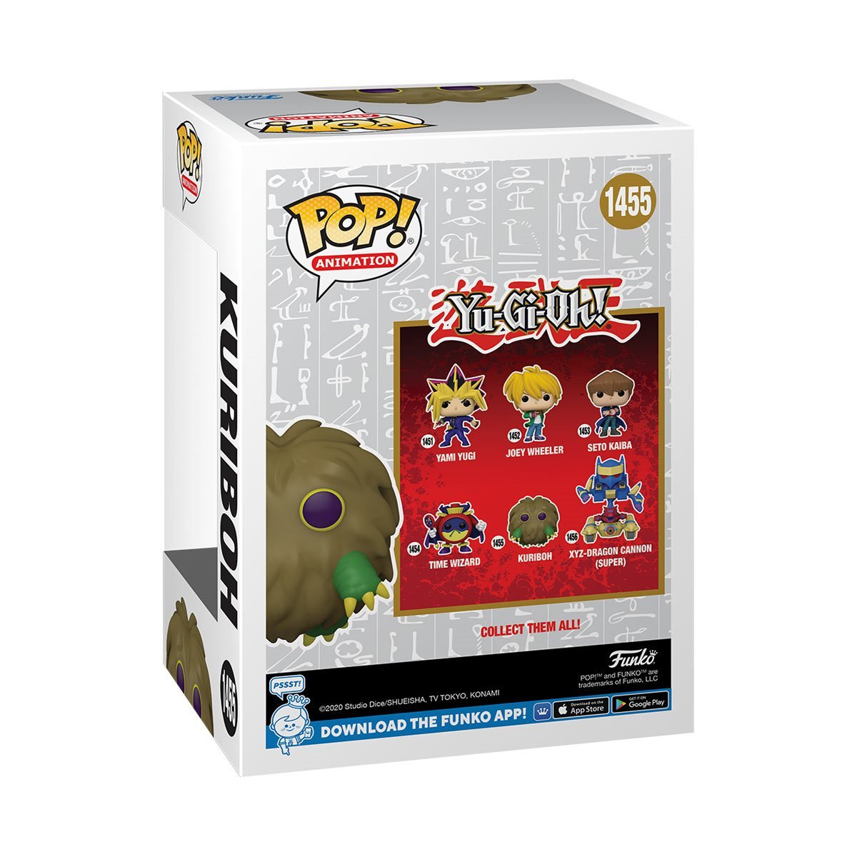 Yu-Gi-Oh!™ Kuriboh Funko Pop!™ Vinyl Figure #1455 W/ Plastic Pop Protector