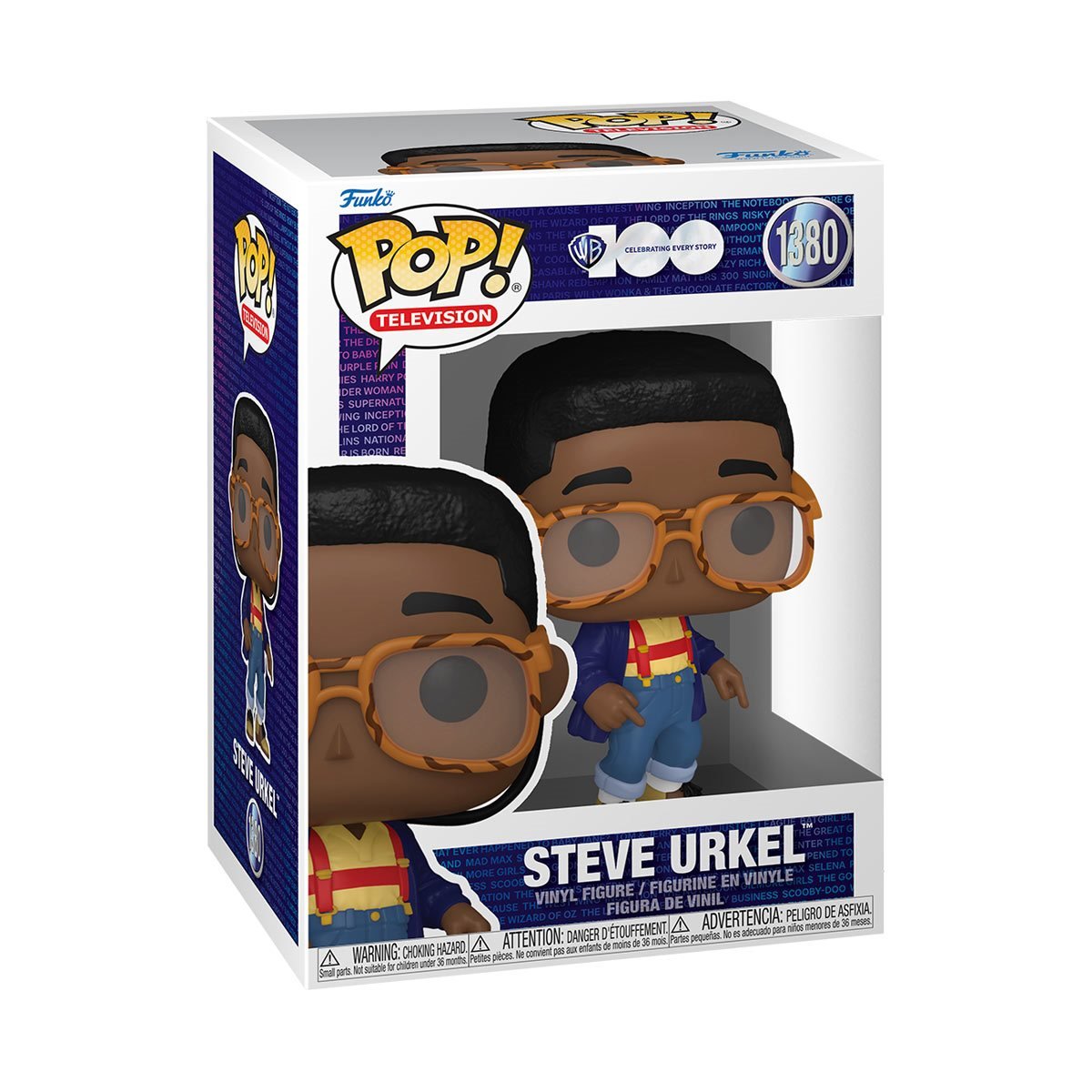 Family Matters™ Steve Urkel Funko Pop!™ Vinyl Figure #1380 W/ Plastic Pop Protector