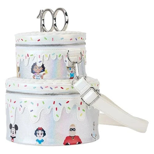 Loungefly™ Disney™ 100 Celebration Cake Crossbody Purse