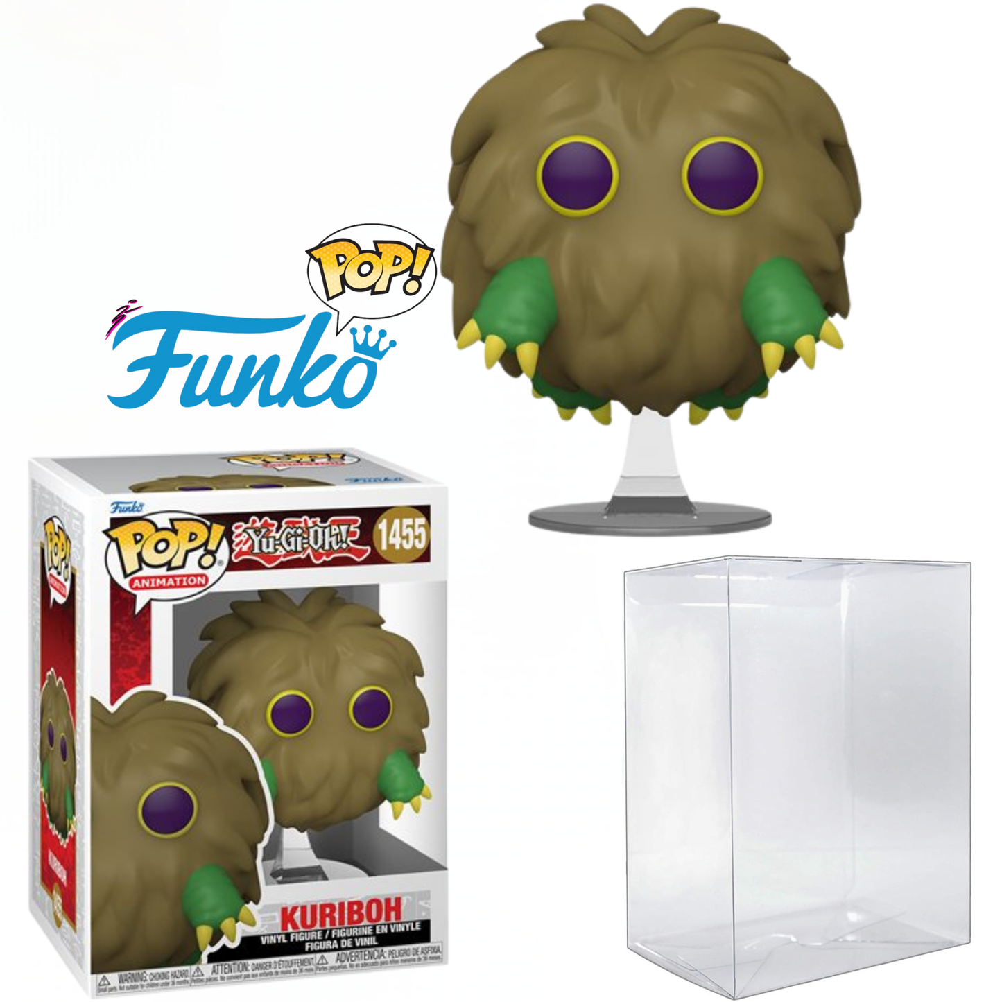 Yu-Gi-Oh!™ Kuriboh Funko Pop!™ Vinyl Figure #1455 W/ Plastic Pop Protector