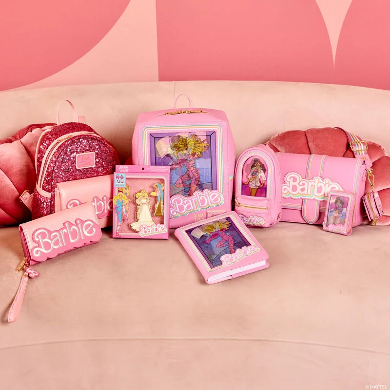 Loungefly™ Barbie™ 65th Anniversary Doll Box Triple Lenticular Mini-Backpack