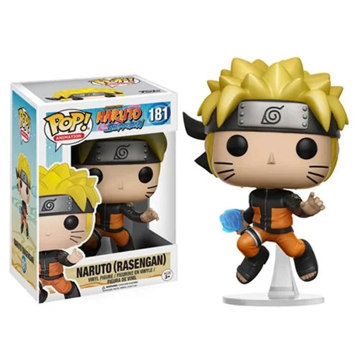 CLEARANCE!! Naruto with Rasengan Funko Pop!™ Naruto Shippuden™ Vinyl Figure #181
