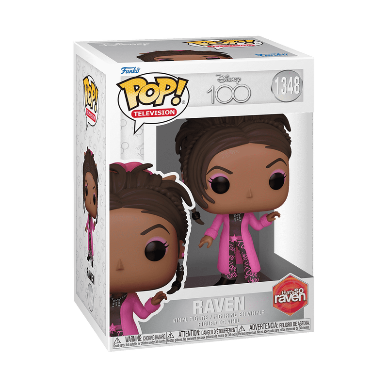 Disney™ 100 That's So Raven™ Raven Funko Pop!™ Television #1348 W/ Plastic Pop Protector