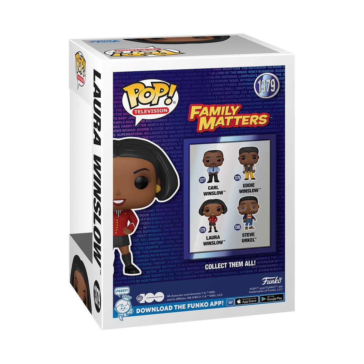 CLEARANCE!! Family Matters Laura Winslow Funko Pop!™ Vinyl Figure #1379