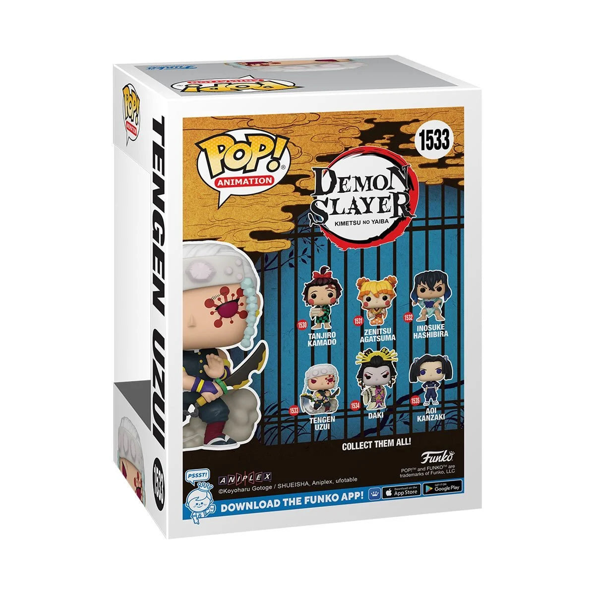Demon Slayer™ Tengen Uzui Funko Pop!™ Vinyl Figure #1533