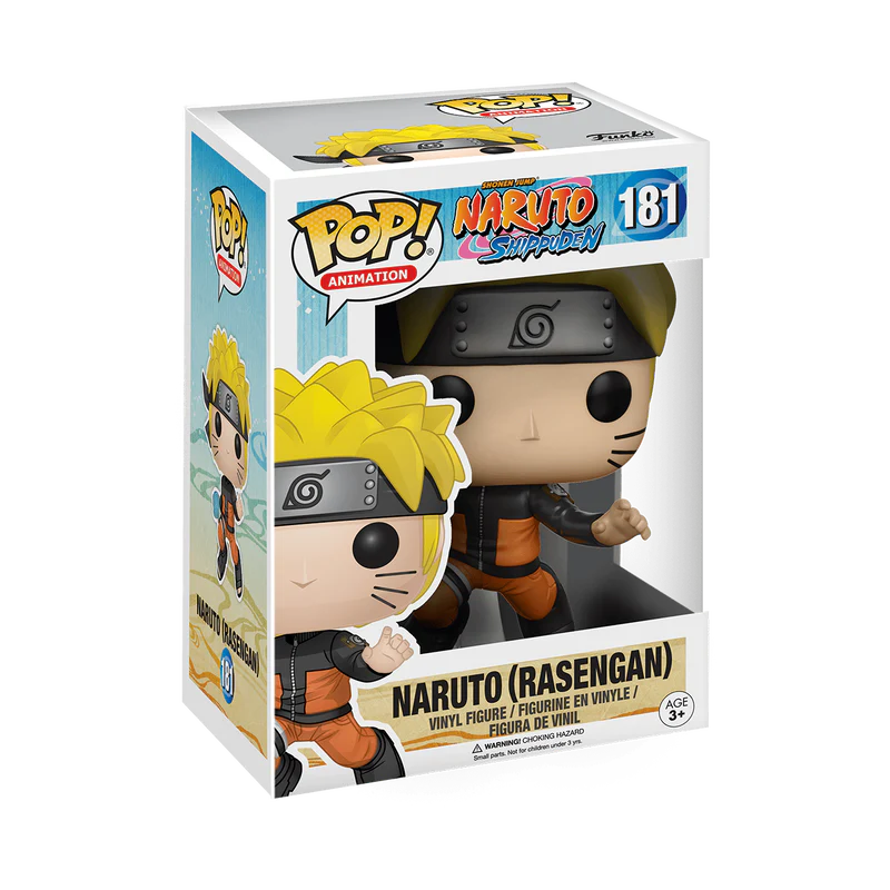 CLEARANCE!! Naruto with Rasengan Funko Pop!™ Naruto Shippuden™ Vinyl Figure #181