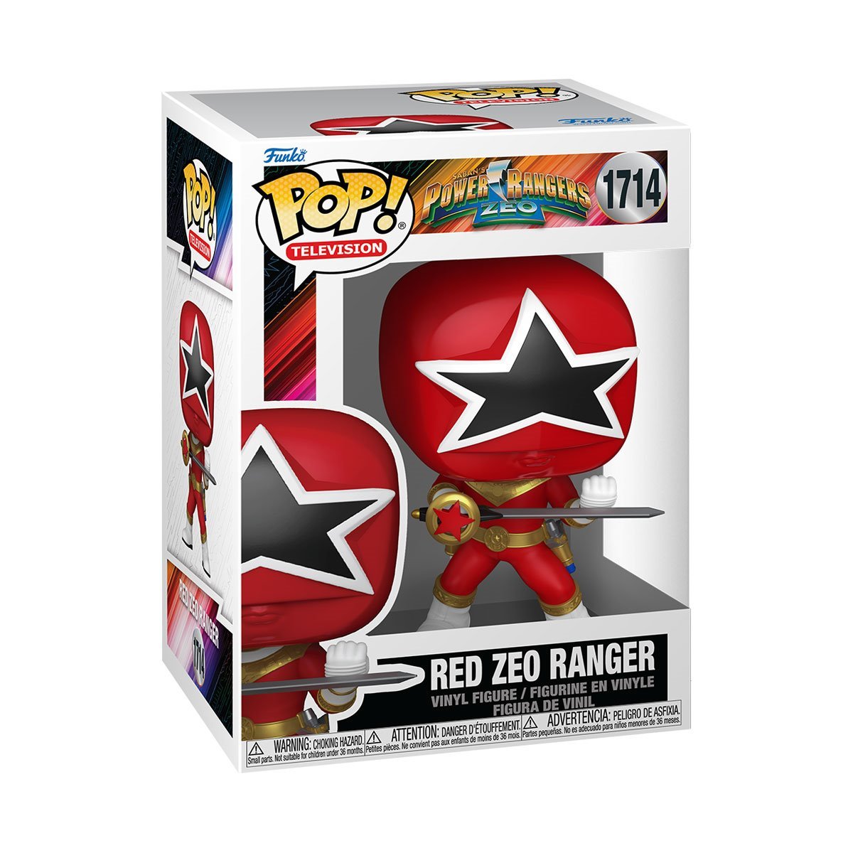 Power Rangers Zeo Red Zeo Ranger Funko Pop! Vinyl Figure #1714
