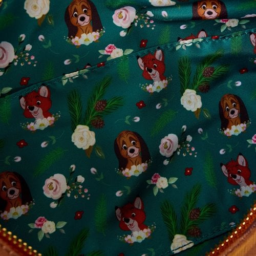 Loungefly™ The Fox and the Hound™ Hide and Seek Log Figural Crossbody Bag