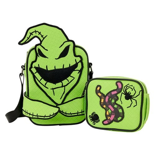Loungefly™ The Nightmare Before Christmas™ Oogie Boogie™ Glow-in-the-Dark Crossbuddies Bag