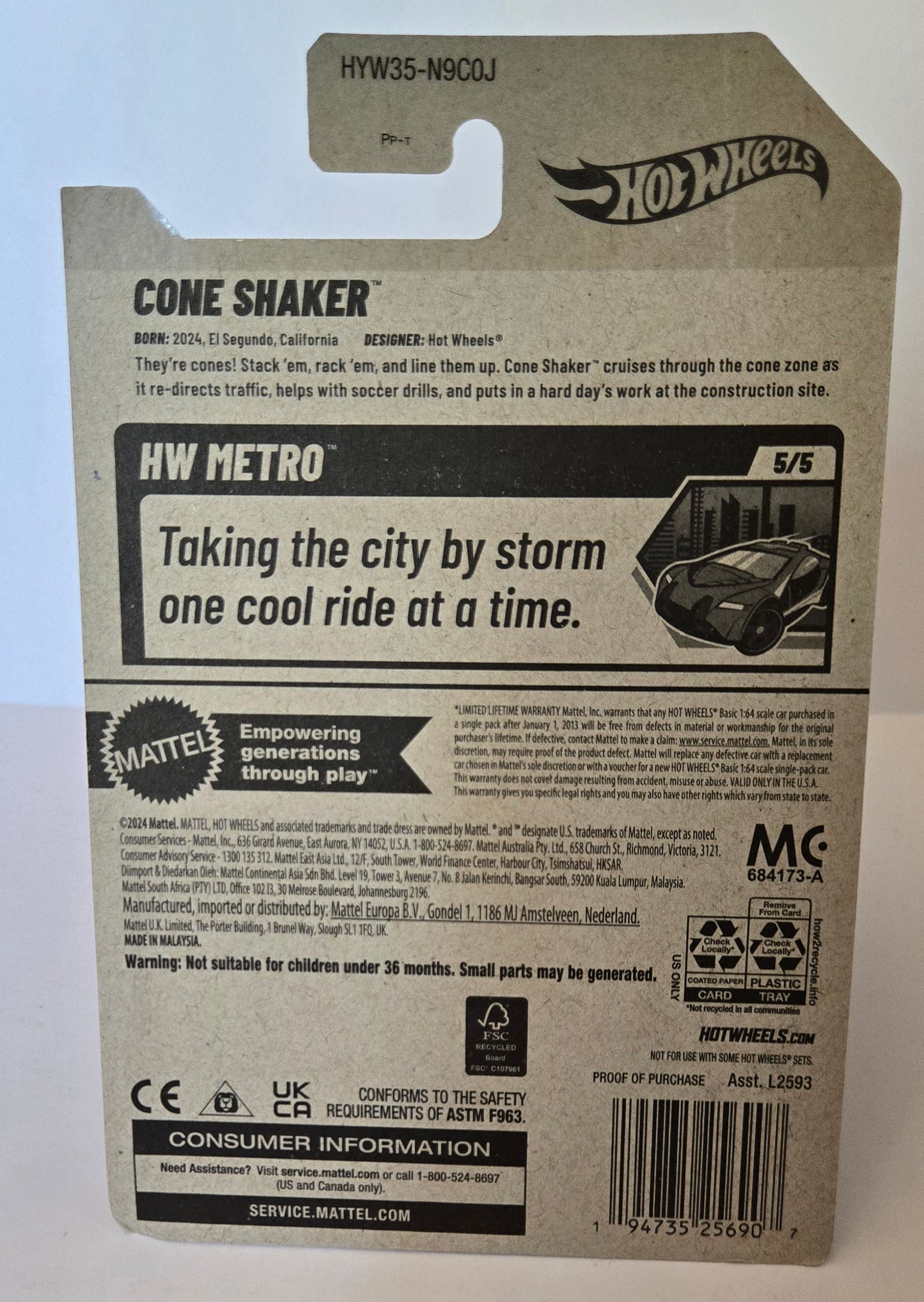 Hot Wheels™ Cone Shaker™
