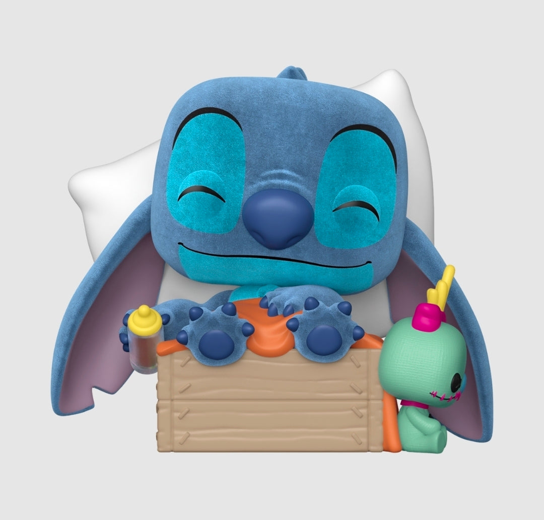 Disney™ Lilo & Stitch™ Sleeping Stitch™ in Box (Flocked) Funko Pop!™ Plus #1607