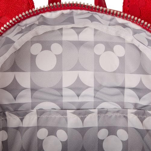 Loungefly™ Disney™ Mickey™ Ears Red Burnout Mini-Backpack