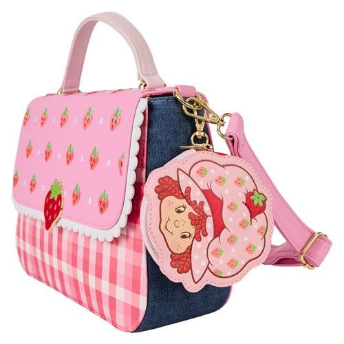 Loungefly™ Strawberry Shortcake™ Gingham™ Crossbody Bag With Removable Coin Bag