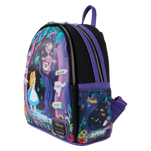 Loungefly™ Alice In Wonderland™ Dark Forest Lenticular Mini-Backpack