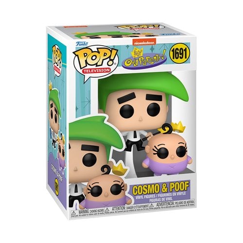 The Fairly OddParents™ Cosmo™ & Poof™ Funko Pop!™ Vinyl Figure #1691