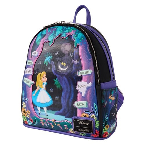 Loungefly™ Alice In Wonderland™ Dark Forest Lenticular Mini-Backpack