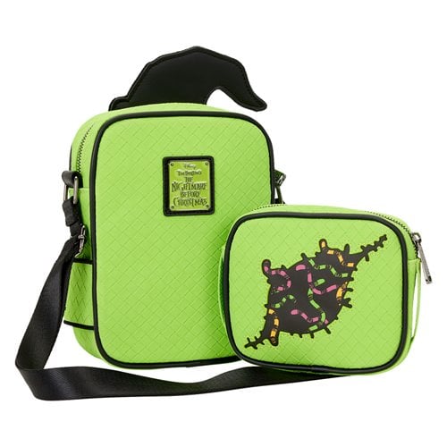 Loungefly™ The Nightmare Before Christmas™ Oogie Boogie™ Glow-in-the-Dark Crossbuddies Bag