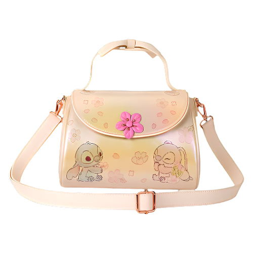 Loungefly™ Disney™ Lilo and Stitch™ Cute Stitch Bow Handle Crossbody Purse