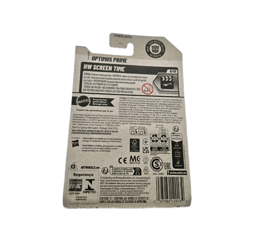 Hot Wheels™: Transformers™ Optimus Prime™