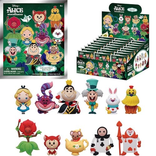 Monogram™ Disney™ Alice in Wonderland™ Series 2 3D Foam Bag Clip COMING SOON!!