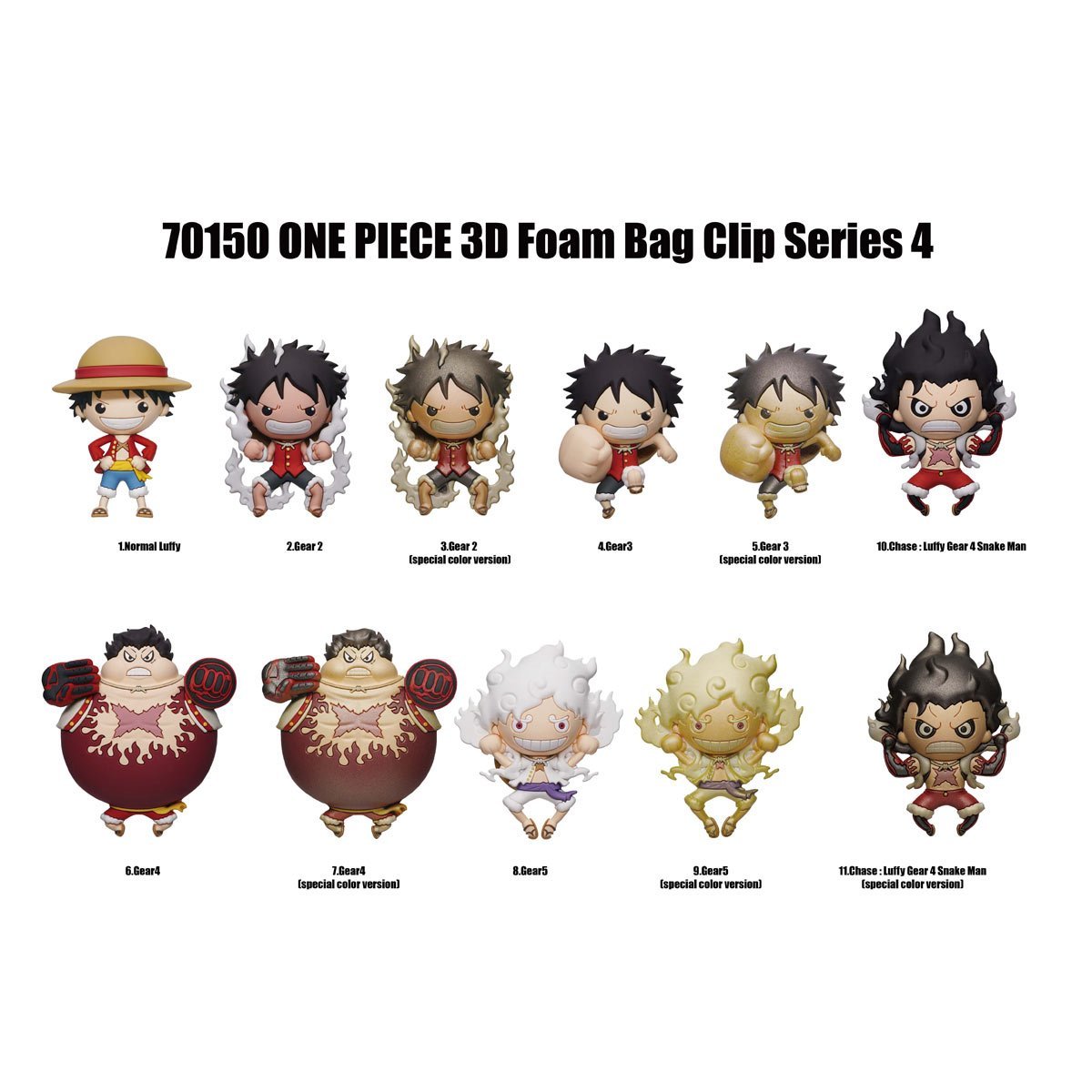 Monogram™ One Piece™ Series 4 3D Foam Bag Clip
