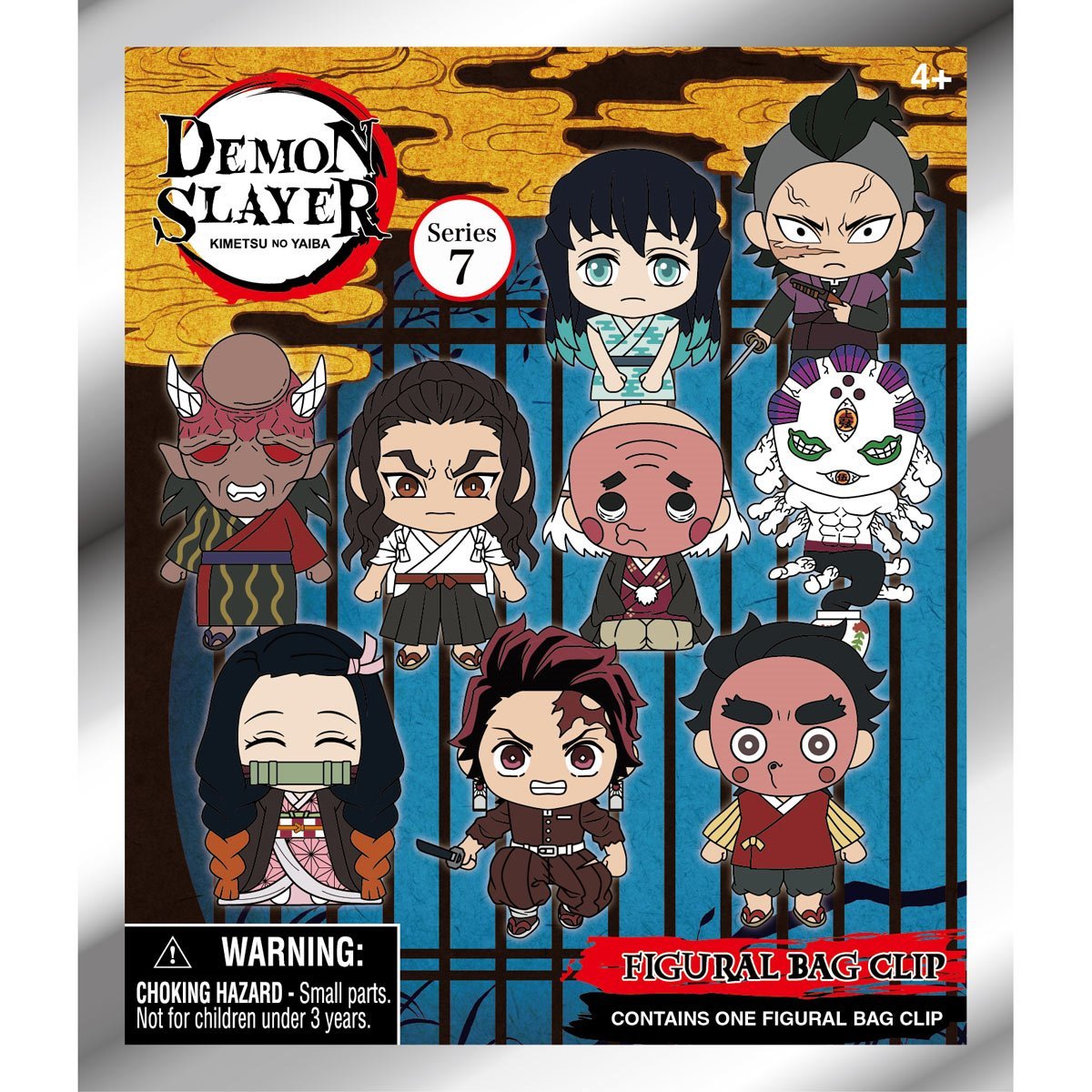 Monogram™ Demon Slayer™ Series 7 3D Foam Bag Clip