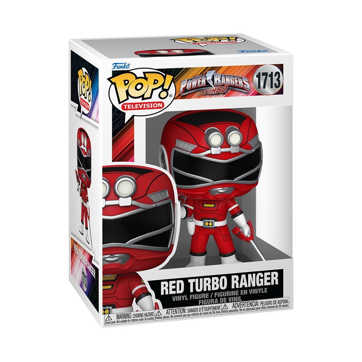 Power Rangers™ Turbo™ Red Turbo™ Ranger™ Funko Pop!™ Vinyl Figure #1713