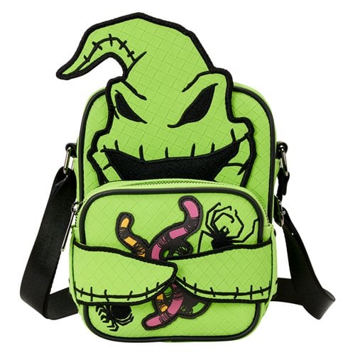 Loungefly™ The Nightmare Before Christmas™ Oogie Boogie™ Glow-in-the-Dark Crossbuddies Bag