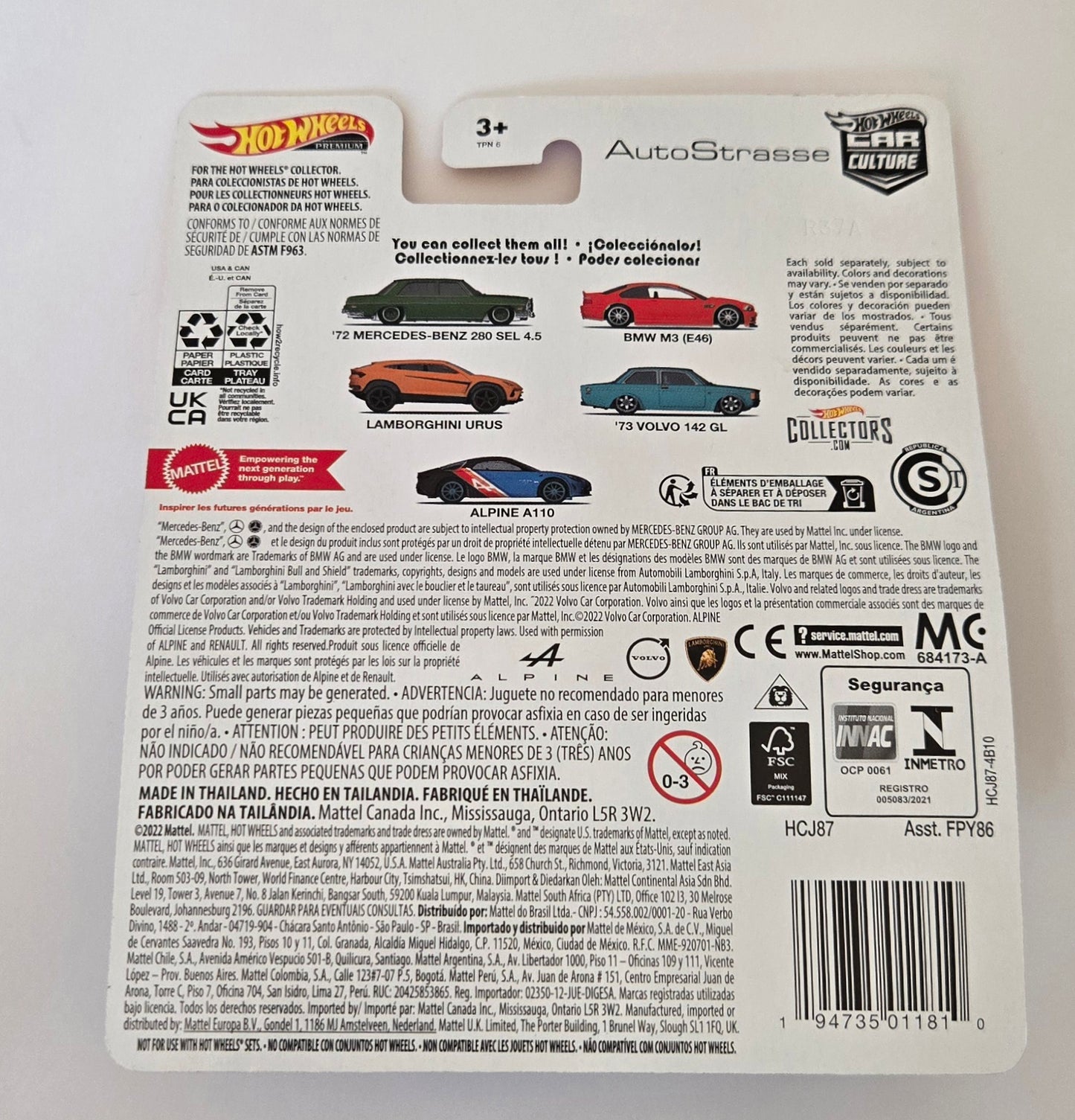 Hot Wheels™ Premium™ '73 Volvo™ 142 GL™