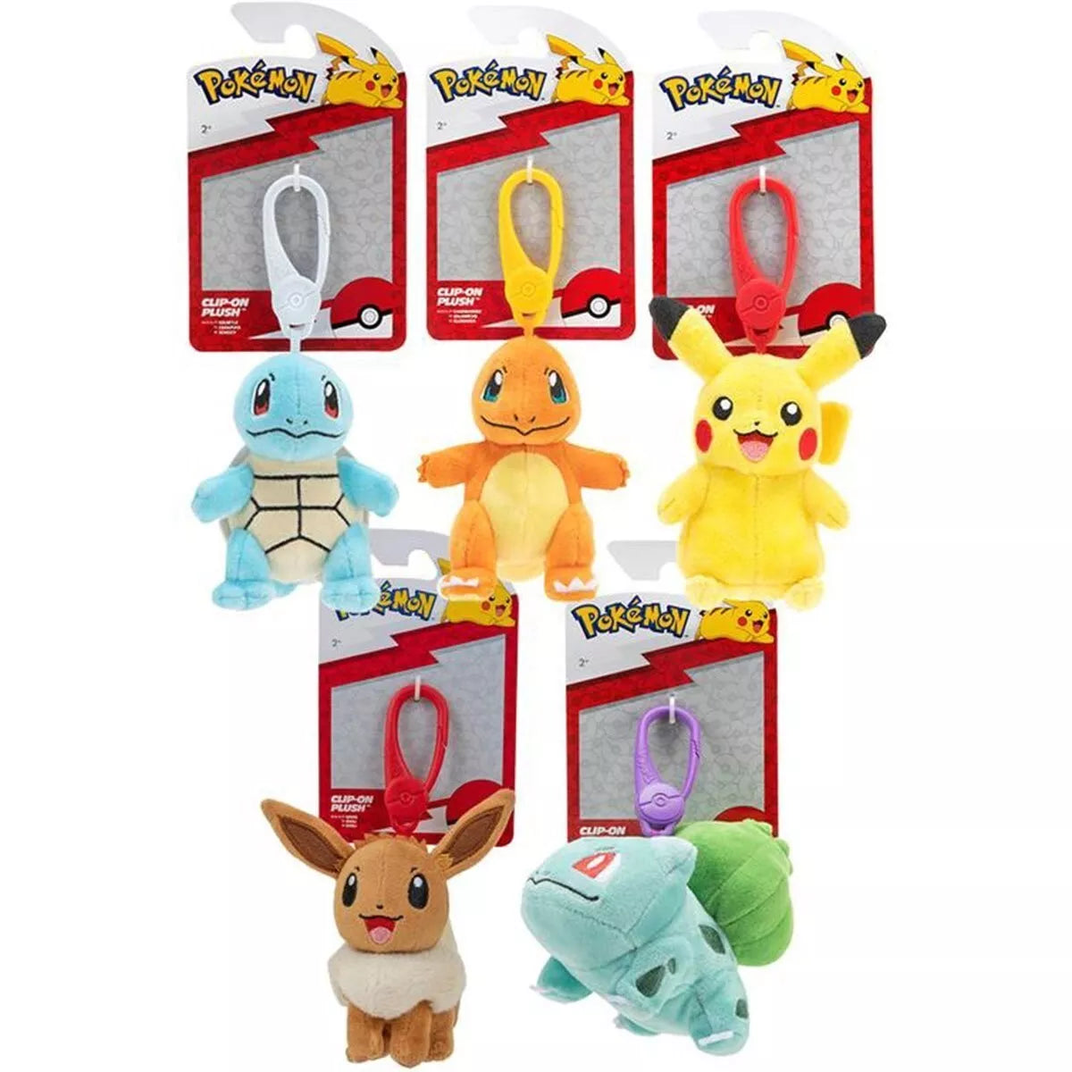 Pokémon™ License-2-Play Psyduck Plush 3 1/2" Bagclip / Keychain