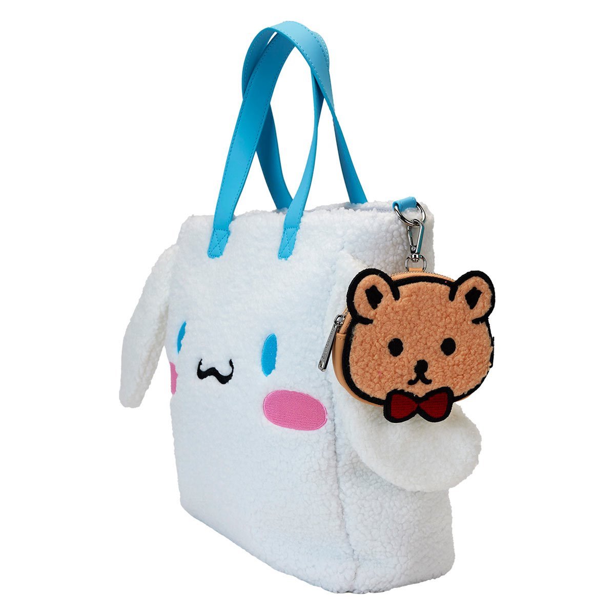 Loungefly™ Sanrio™ Cinnamoroll Sherpa Tote Bag with Coin Bag