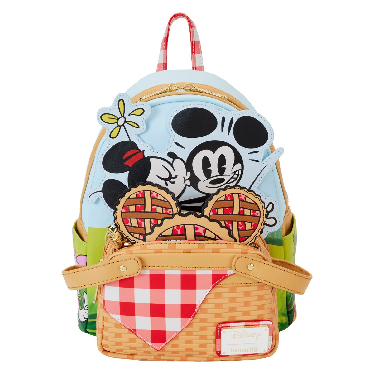Loungefly™ Disney™ Mickey and Friends Picnic Mini-Backpack: COMING SOON