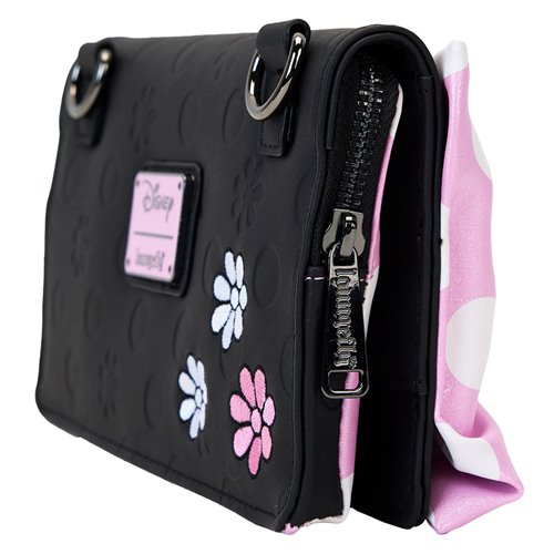 Loungefly™ Disney™ Minnie Mouse™ Floral Rock The Dots Clutch Crossbody Bag