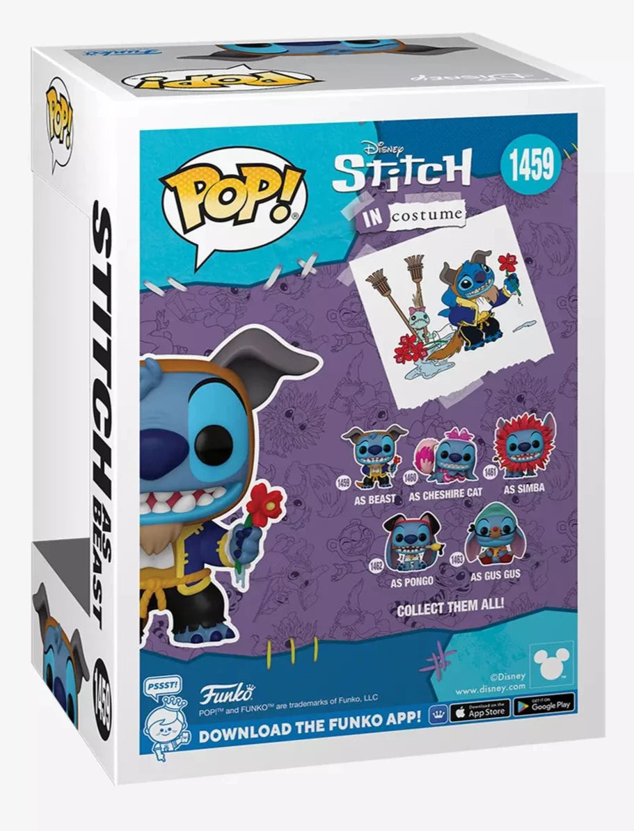 Disney™ Funko Pop!™ Stitch in Costume - Beauty and The Beast™ - Stitch as Beast