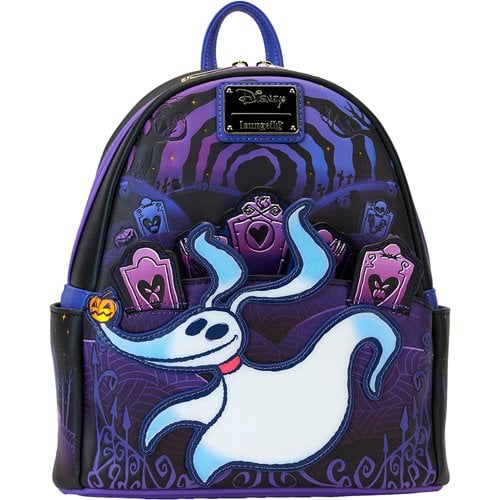 Loungefly™ Nightmare Before Christmas™ Zero and Jack Light-Up Mini Backpack