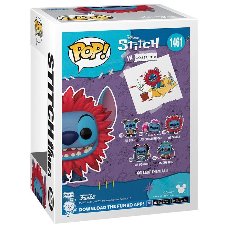 Disney™ Funko Pop!™ Lilo & Stitch™ Stitch in Costume - The Lion King™ Stitch as Simba