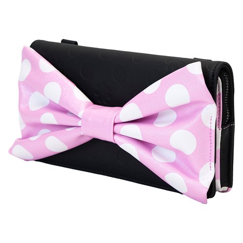 Loungefly™ Disney™ Minnie Mouse™ Floral Rock The Dots Clutch Crossbody Bag