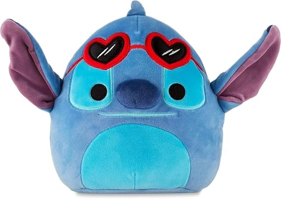 Squishmallows™ Disney™ 6.5" Lilo & Stitch™ Stitch with Heart Glasses