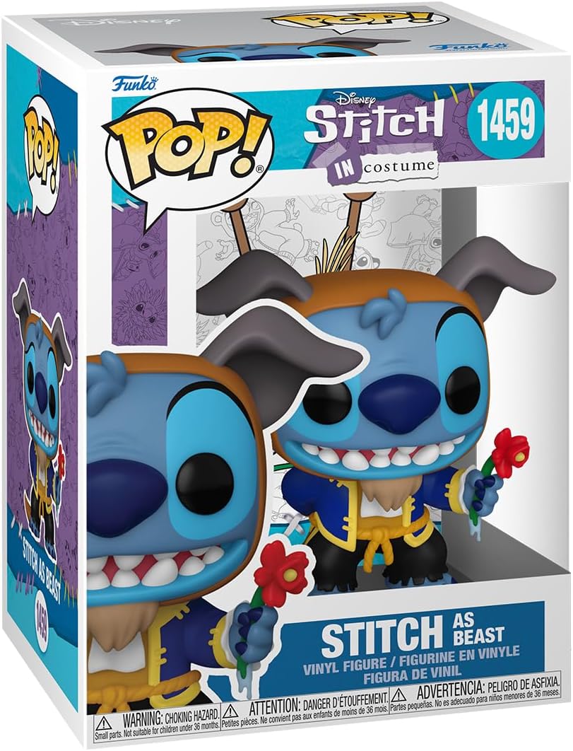 Disney™ Funko Pop!™ Stitch in Costume - Beauty and The Beast™ - Stitch as Beast