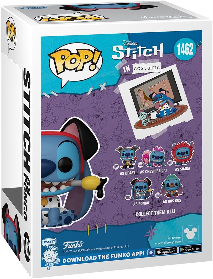 Disney™ Lilo & Stitch™ Stitch in Costume - 101 Dalmatians™- Funko Pop!™ Stitch as Pongo