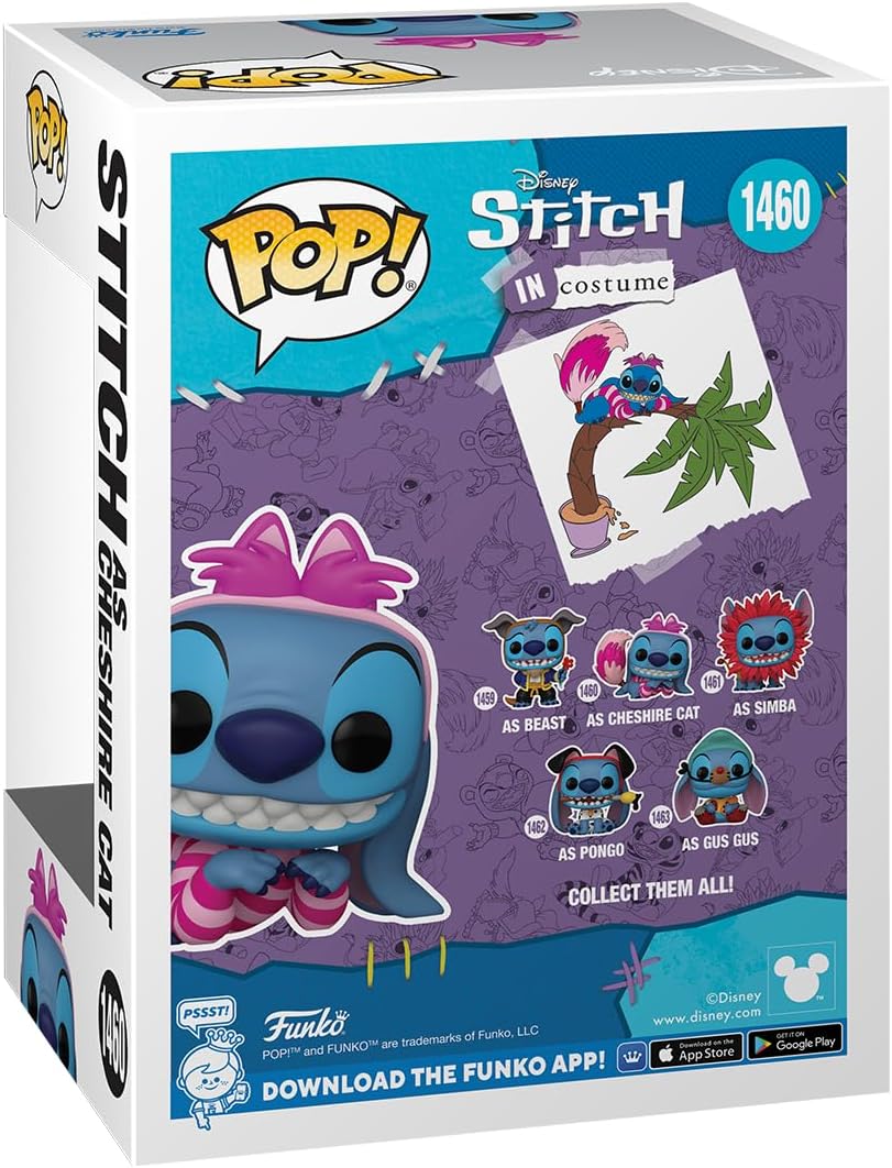 Disney™ Stitch in Costume Funko Pop! - Alice in Wonderland™ Stitch as Cheshire Cat